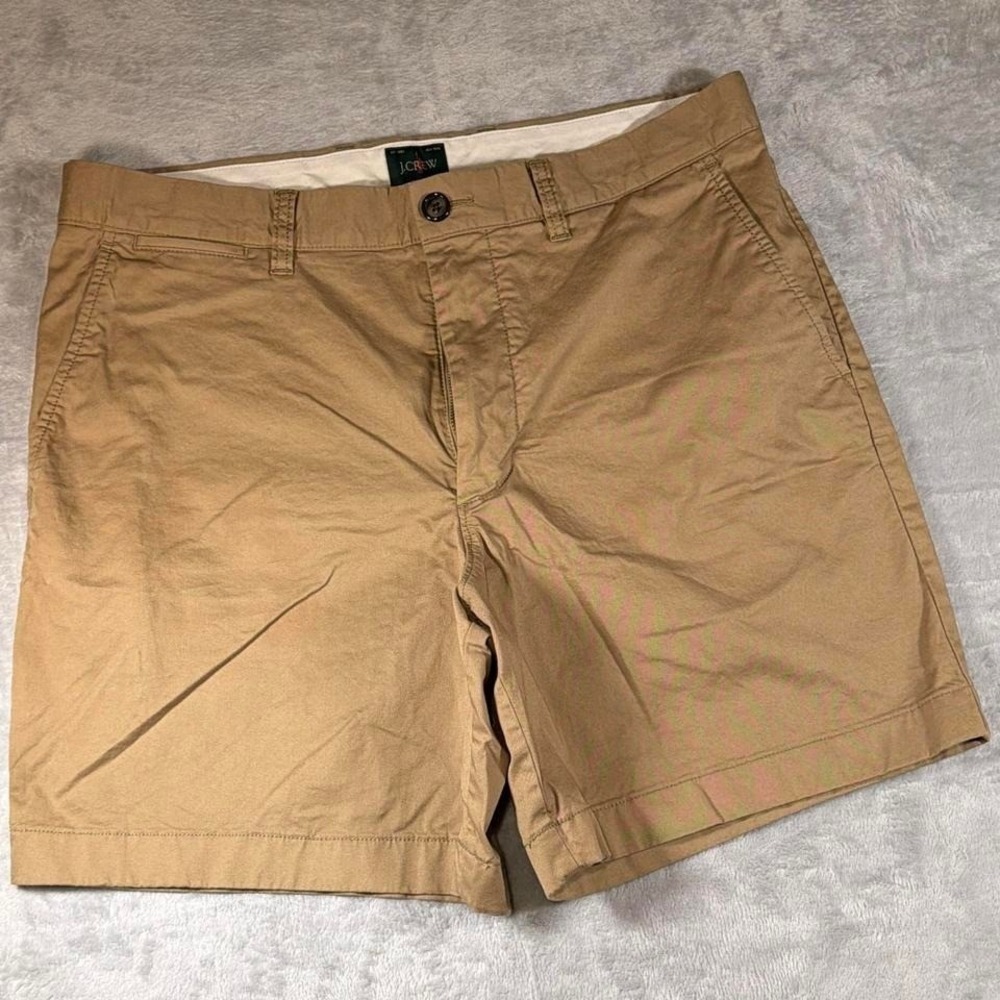 Vintage 90s‎ Classic J.Crew Portsider Shorts | Khaki | 33